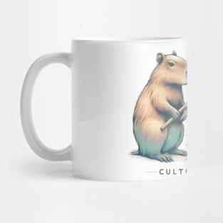 Cultivate Calm Capybara Gardening Mug